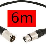 XLR Cable (6m) Red
