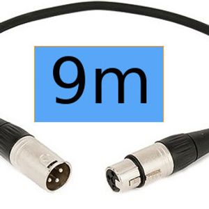 NO_BRAND XLR Cable (9m) Blue